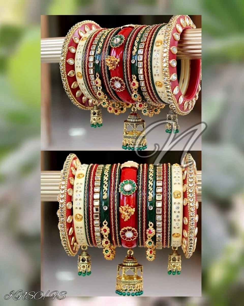 Metal bangles with clearance hangings