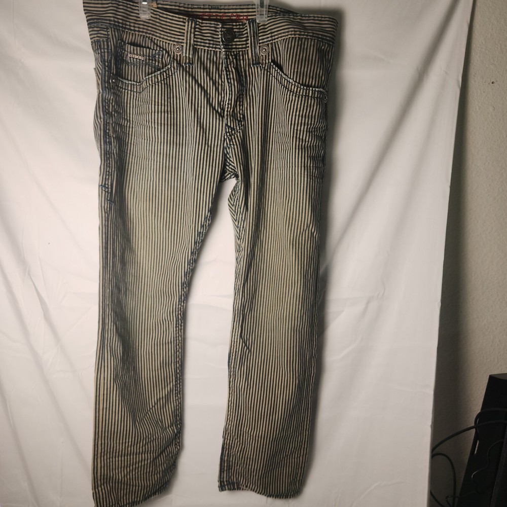Rivet De Cru James Slim Straight Fit Premium Jeans 38 X 32 Streetwear