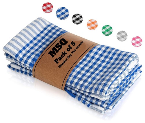 5X Wonderdry Tea Towels Pure Cotton Kitchen Cloth Cleaning Drying Dishcloths Set - Picture 8 of 25