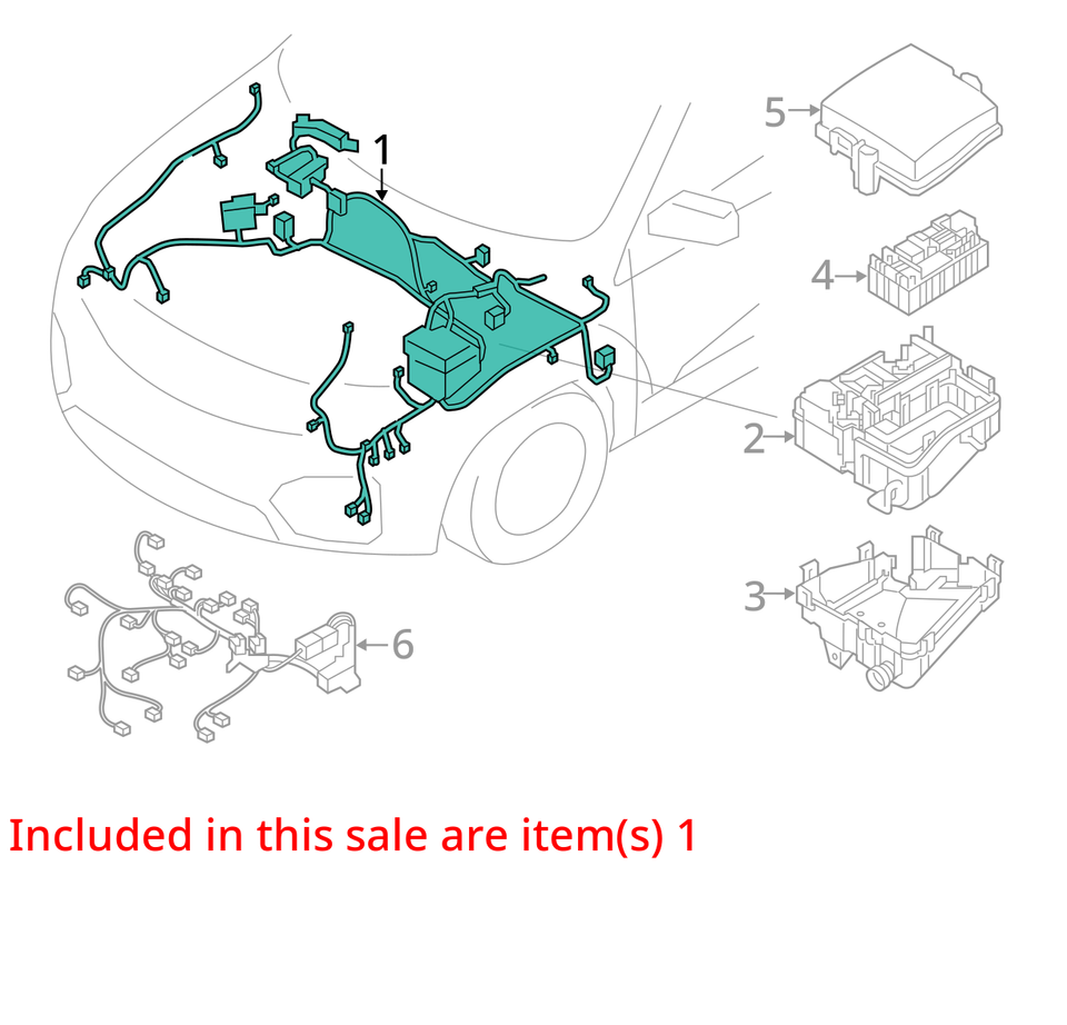 2016 Kia Sorento Engine Compartment Fuse Box OEM 134K Miles