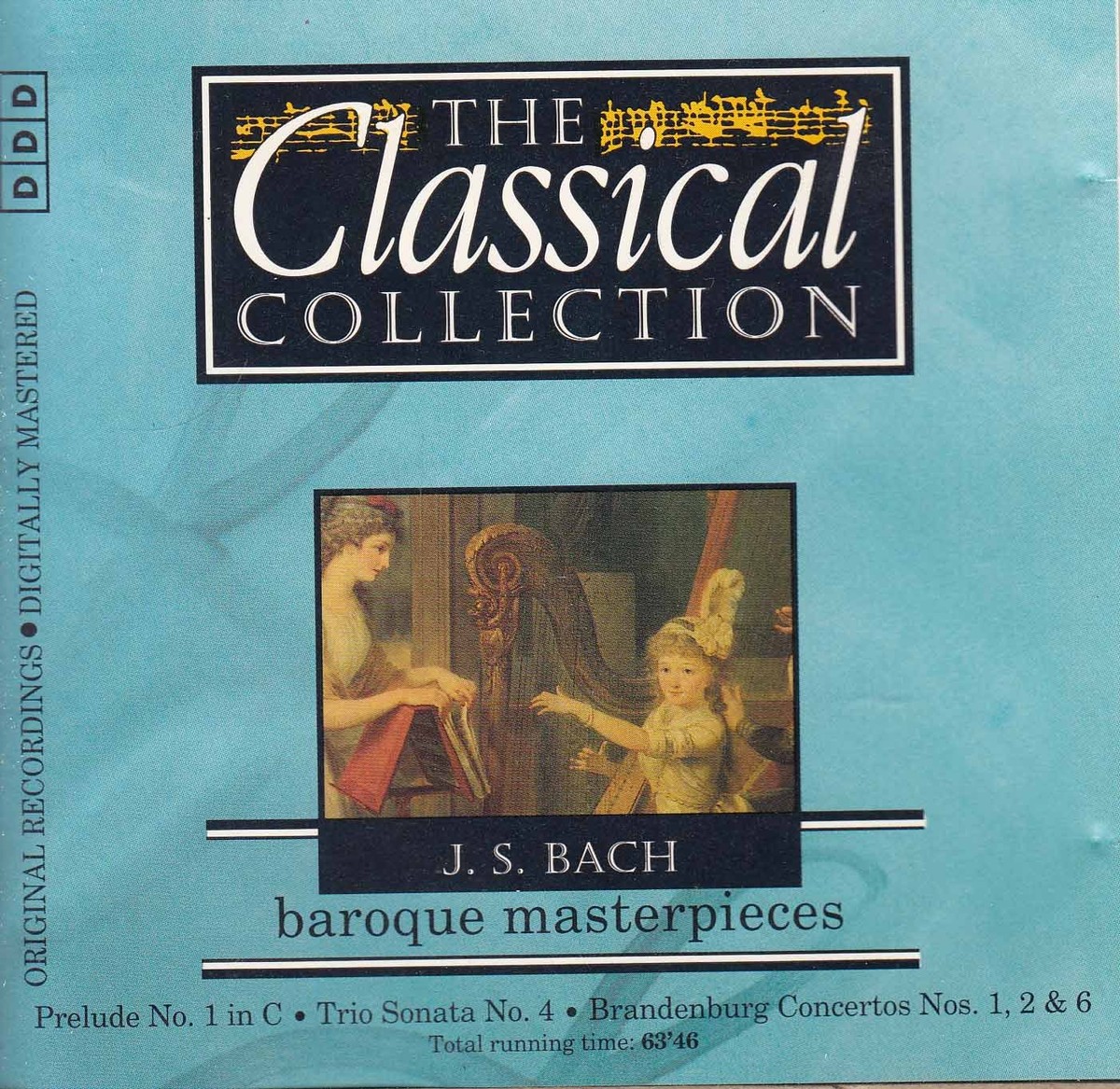 J.S. BACH Baroque Masterpieces The Classical Collection CD #30
