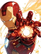 "Iron Man 12" 8.5x11 Fine Art Print Limited to Only 20 Hand-Numbered Copies