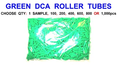 GREEN ROLLER TUBES FOR 6'' 7''GRIP WIRE DCA MOULD2 3oz4oz5oz6oz7oz8oz LEAD WEIGHTS