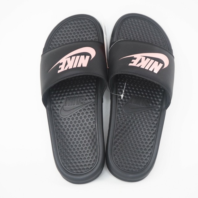 rose gold sliders nike