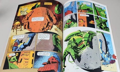 METALZOIC (DC 1986 Graphic Novel 6 SC GN ~ Pat Mills & Kevin O'Neill) - Picture 4 of 5