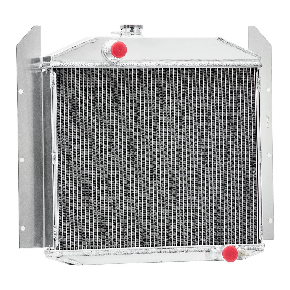 3 Row Aluminum Radiator Fits 1949-1952 Studebaker Pickup 2R5 2R6 2R10 2R11 MT/ Foto 3 de 4