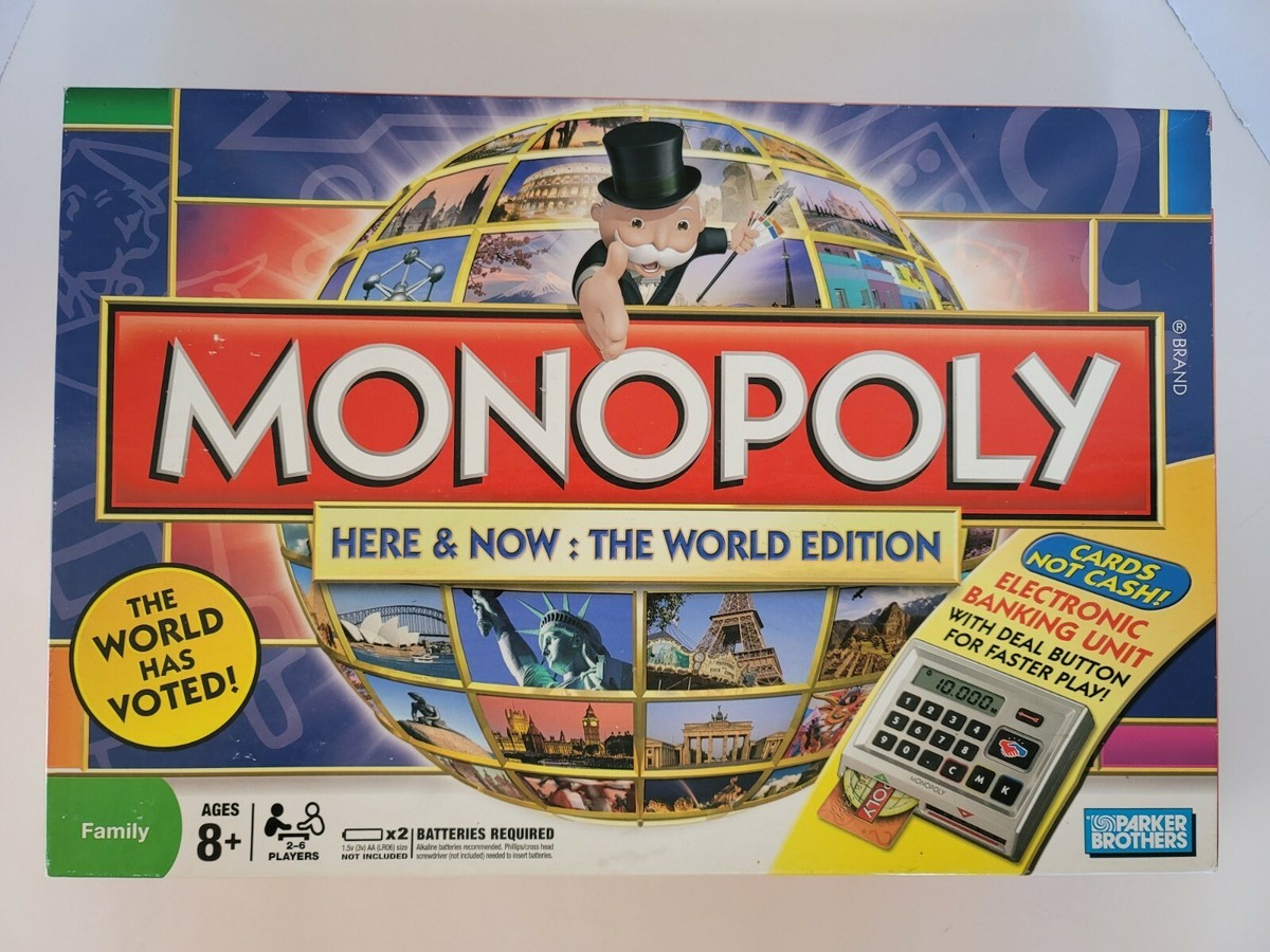 MONOPOLY　英語版 NEW Monopoly BILINGUAL JAPANESE & ENGLISH 1999 TOMY Game