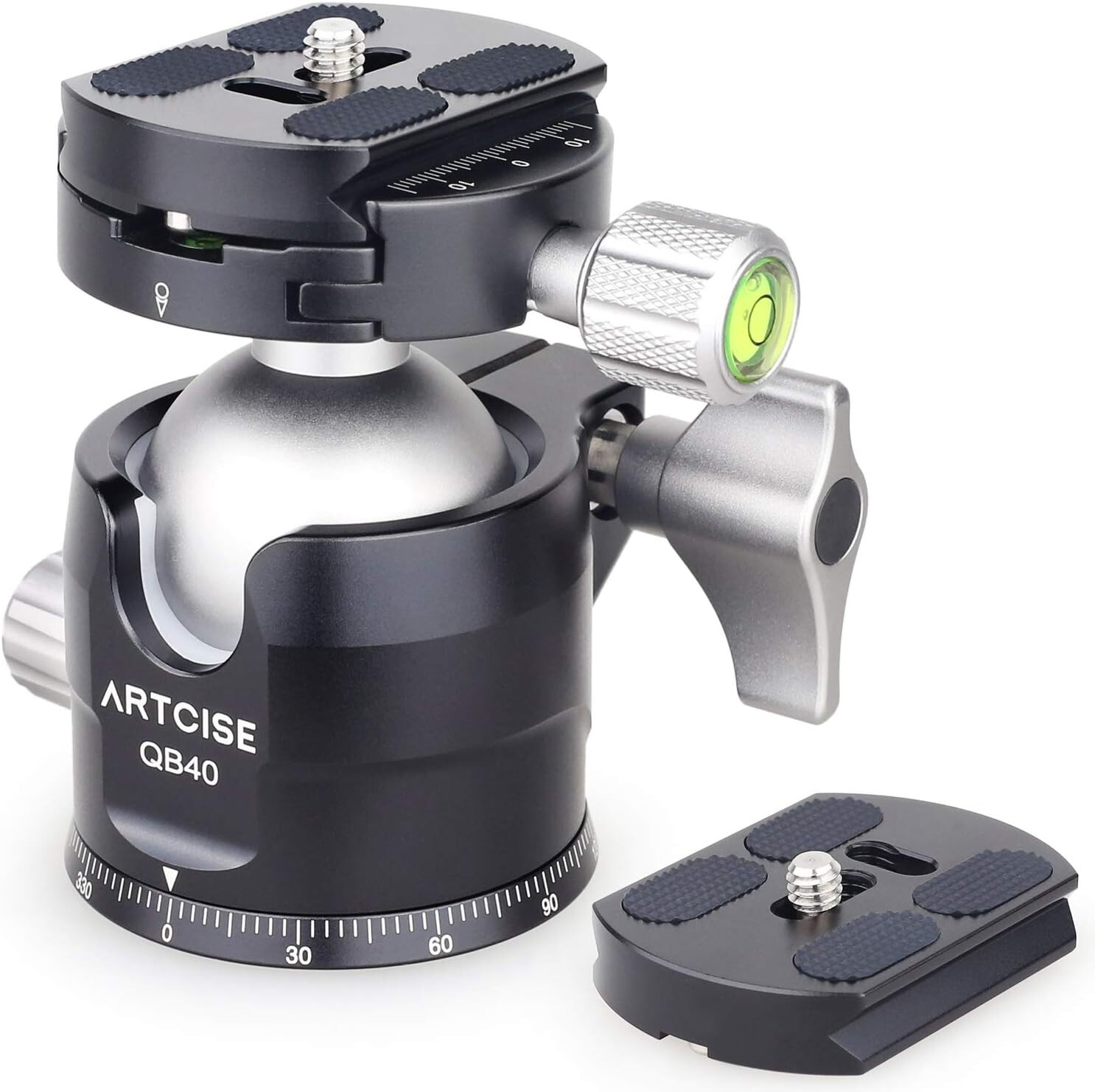 Low Profile Ball Head 360 Rotating Panoramic Tripod Head ARTCISE Professional Al eBay
