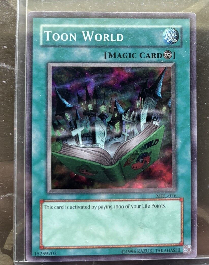 遊戯王 トゥーン・ワールド TOON WORLD MRL-076 スーパーレア Toon