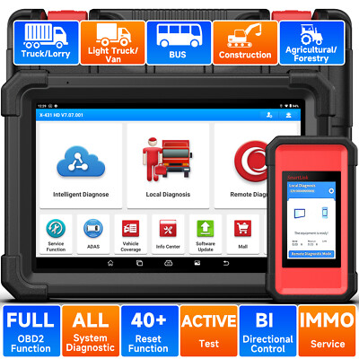 Launch SmartLink HD  LKW Trucks Profi Diagnosegerät komplett System OBD2 Scanner