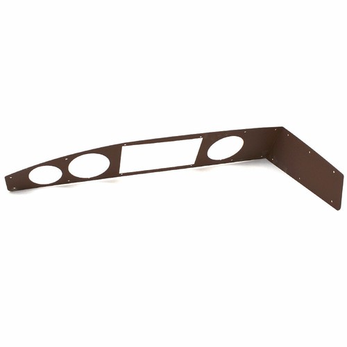 Cobalt Boat Blank Dash Panel 503172WB | 30 3/4 Inch Brown Aluminum - Foto 3 di 5