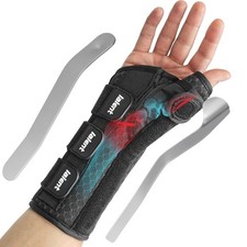 Wrist Support Brace with Metal Splint Thumb Support for Carpal Tunnel Arthritis