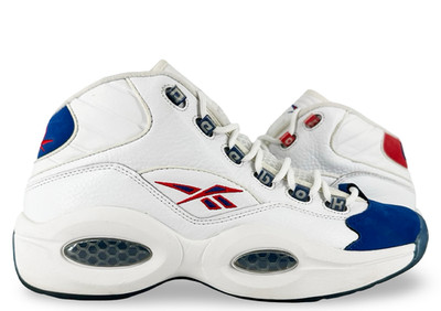 Size 9.5 - Reebok Question Mid Double Cross FV7563 Pre-Owned