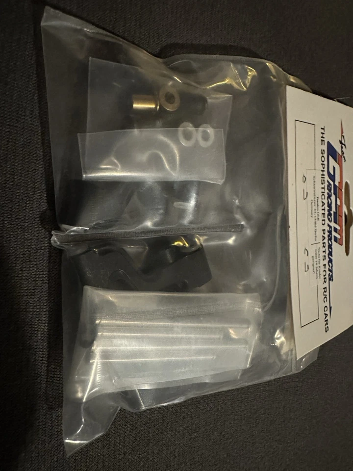 Tamiya Alu Hinterer Achsschenkel GPM MF056-BK für MF01X Schwarz Neu OVP - Bild 4 von 4