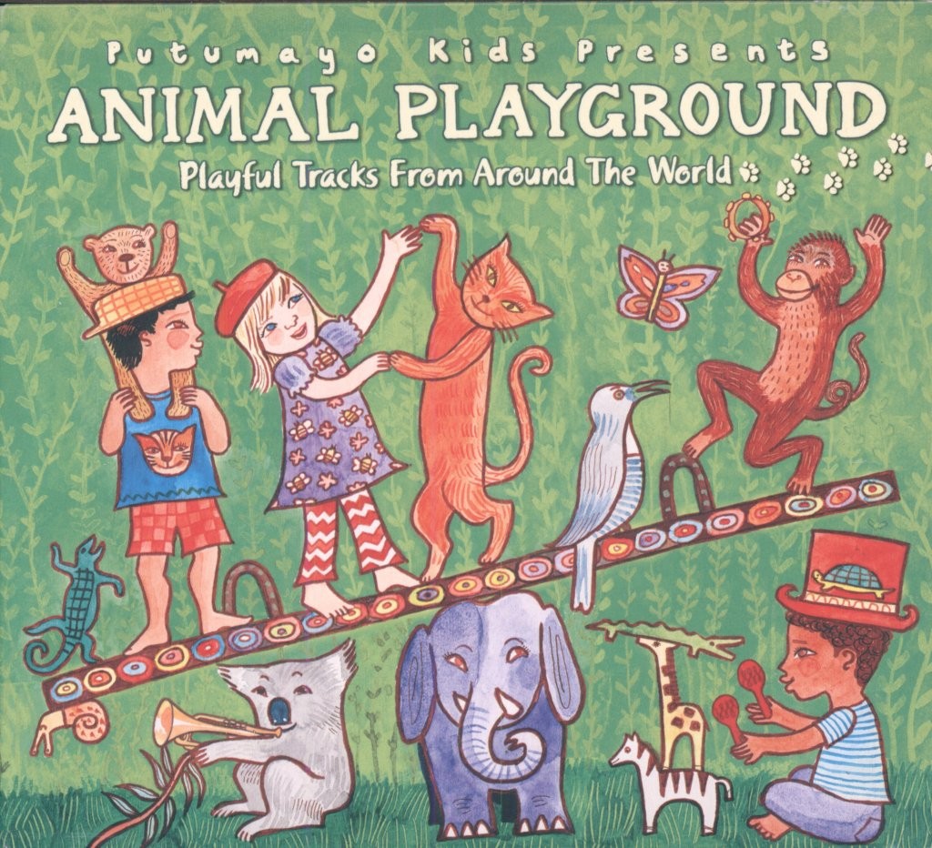 Various Artists Animal Playground CD USA Putumayo Kids 2007 in digipak with