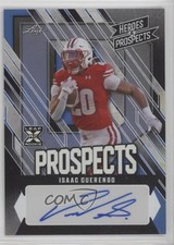 2024 Leaf Heroes & Prospects Prospect Blue /49 Isaac Guerendo #AP-IG1 Auto oh1