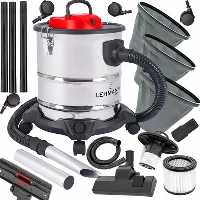 Lehmann Haddo Aschesauger 2000 W 20 l Sans Sac HEPA Fonction Soufflerie - Photo 1/4