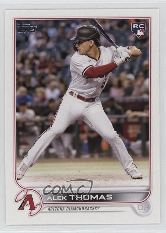 2022 Topps Update Alek Thomas (White Jersey) #US212 Rookie RC 1nc4