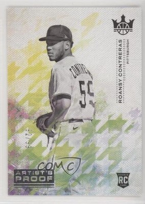2022 Diamond Kings Artist Proof Silver 92/99 Roansy Contreras #165 Rookie RC 0a3