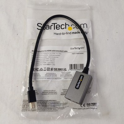 StarTechcom Mini DisplayPort auf Hdmi Adapter mDP Dongle 1... MDP2HDEC