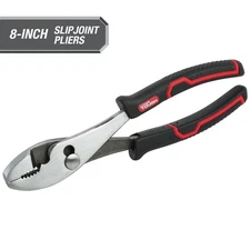 8-Inch Slip Joint Pliers with Ergonomic Comfort Grip Non-Slip Handle