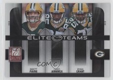 2008 Donruss Elite Teams Black /800 Greg Jennings Ryan Grant Brett Favre HOF g9u