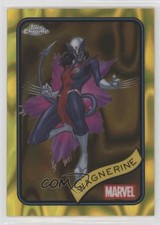 2025 Topps Chrome Marvel Comics Yellow Lava Refractor Wagnerine #200 b7b