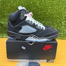 Air Jordan 5 Retro OG Black Metallic Reimagined HF3975-001 Men's Shoes Size 13