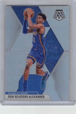 2019-20 Panini Mosaic #133 Shai Gilgeous-Alexander Silver Prizm