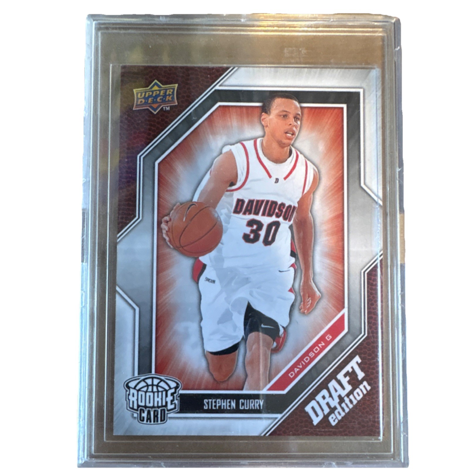 2009-10 Upper Deck Draft Edition Stephen Curry #34 Davidson Wildcats Basketball