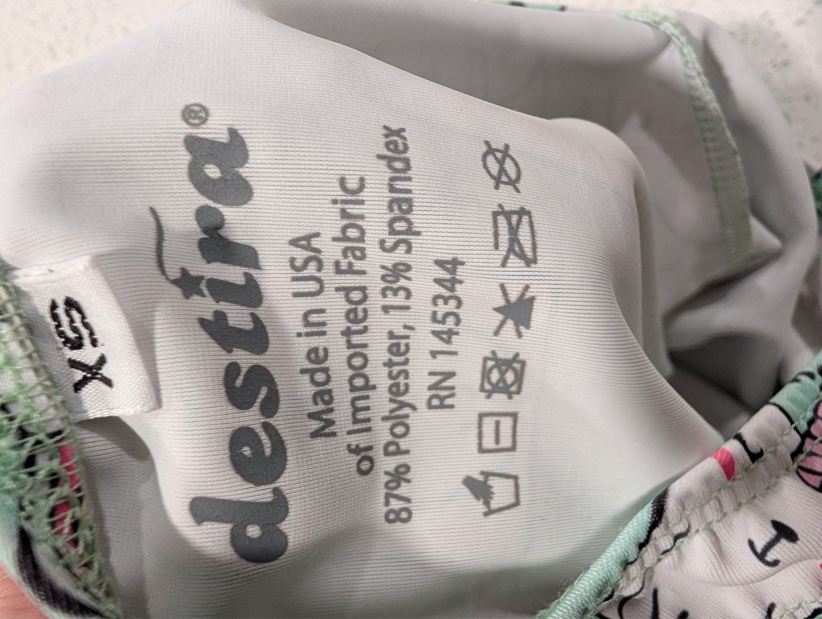 CATICORN Destira Gymnastics Dance Leotard XS Extra Small UNICORN Cats ULTRA SOFT