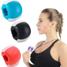 NEW Jawline Exerciser Mouth Exercise Fitness Ball Neck Face Jaw Trainer