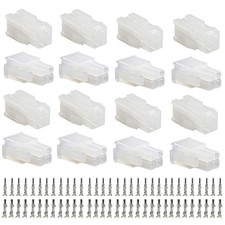 4-Pin Connector Kit for Molex, 0.0165 in. 4.2 mm , 18 24 AWG Pins, 8-Pack