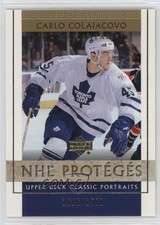 2002 Upper Deck Classic Portraits NHL Protégés /1500 Carlo Colaiacovo #129 e0k