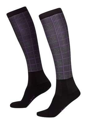 Kerrits Dual Zone Boot Socks-OS-Purple Pl