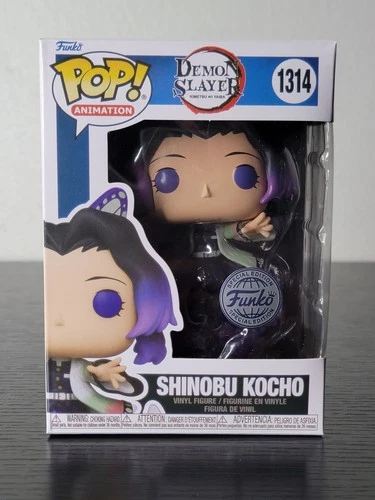 🔥Funko Pop! Demon Slayer: Shinobu Kocho #1314 Special Edition W/Protector!🔥