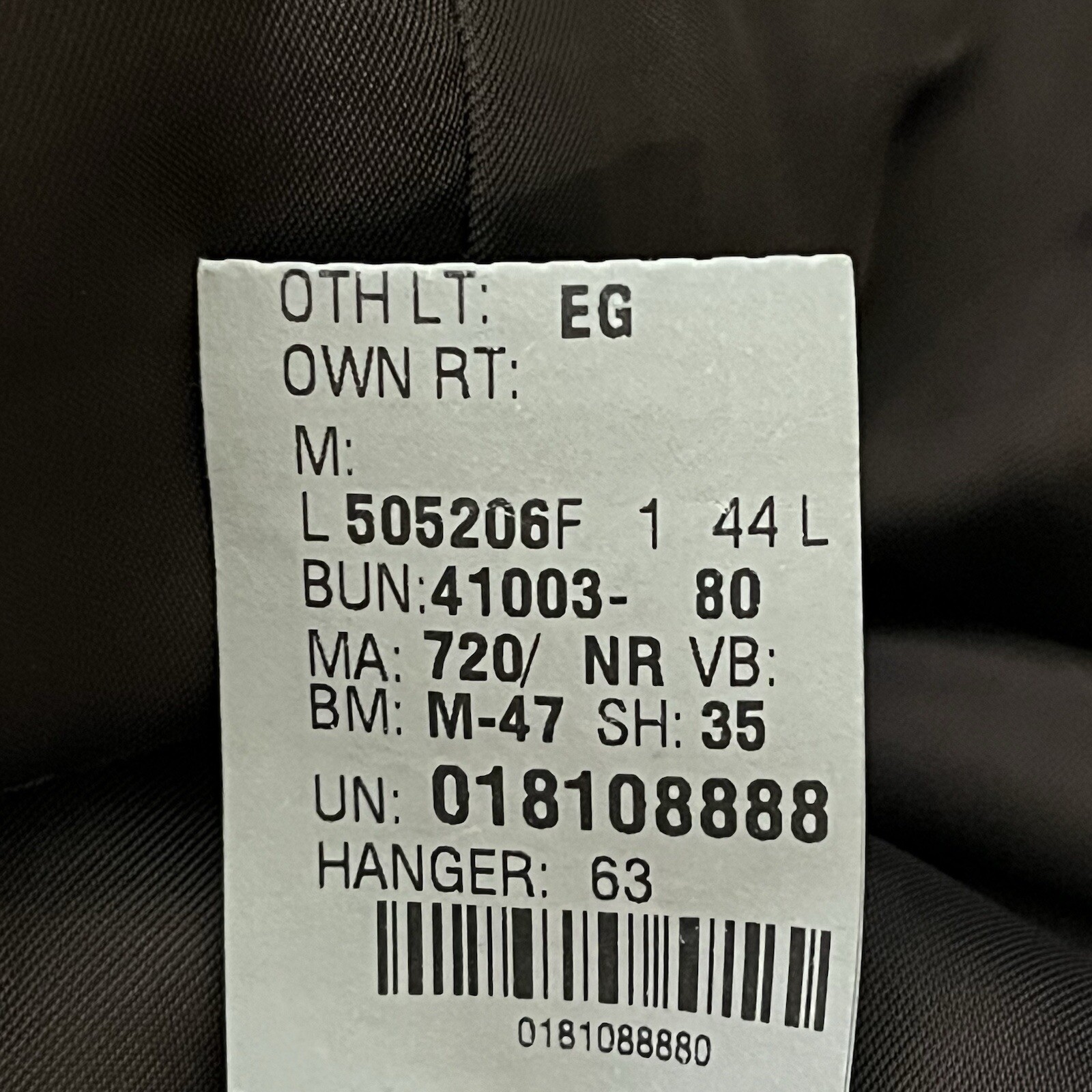 Chaps Ralph Lauren Men's Brown Tweed Blazer Lambs Wool Made in Canada Size 44L thumbnail 9