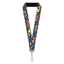 Buckle-Down Lanyard - Hearts