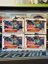 4x 2023 Topps Baseball Series One Factory Sealed Blaster Box NEW F3 MLB