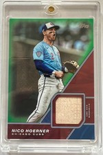 2026 Topps Series 1 - Major League Material Nico Hoerner #MLM-NH 29/99 Bat Relic