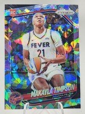 2025 Panini Prizm WNBA Makayla Timpson (RC) #14 Cracked Ice Prizm Indiana Fever