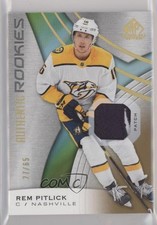 2019-20 SP Game Used Gold Spectrum Premium Materials 27/65 Rem Pitlick #199 0y6z