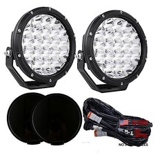 Round LED Offroad Lights 7 Inch Super Bright 7Inch White 6000K Driving Lights