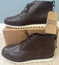 Frye and Co. Titus Men's Boots Lace up Casual Brown Size 13 M