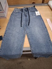 KBB by Kahlana Women's Mid-Rise Barrel Leg 'The Lynnox Jean Size 8 Nwt