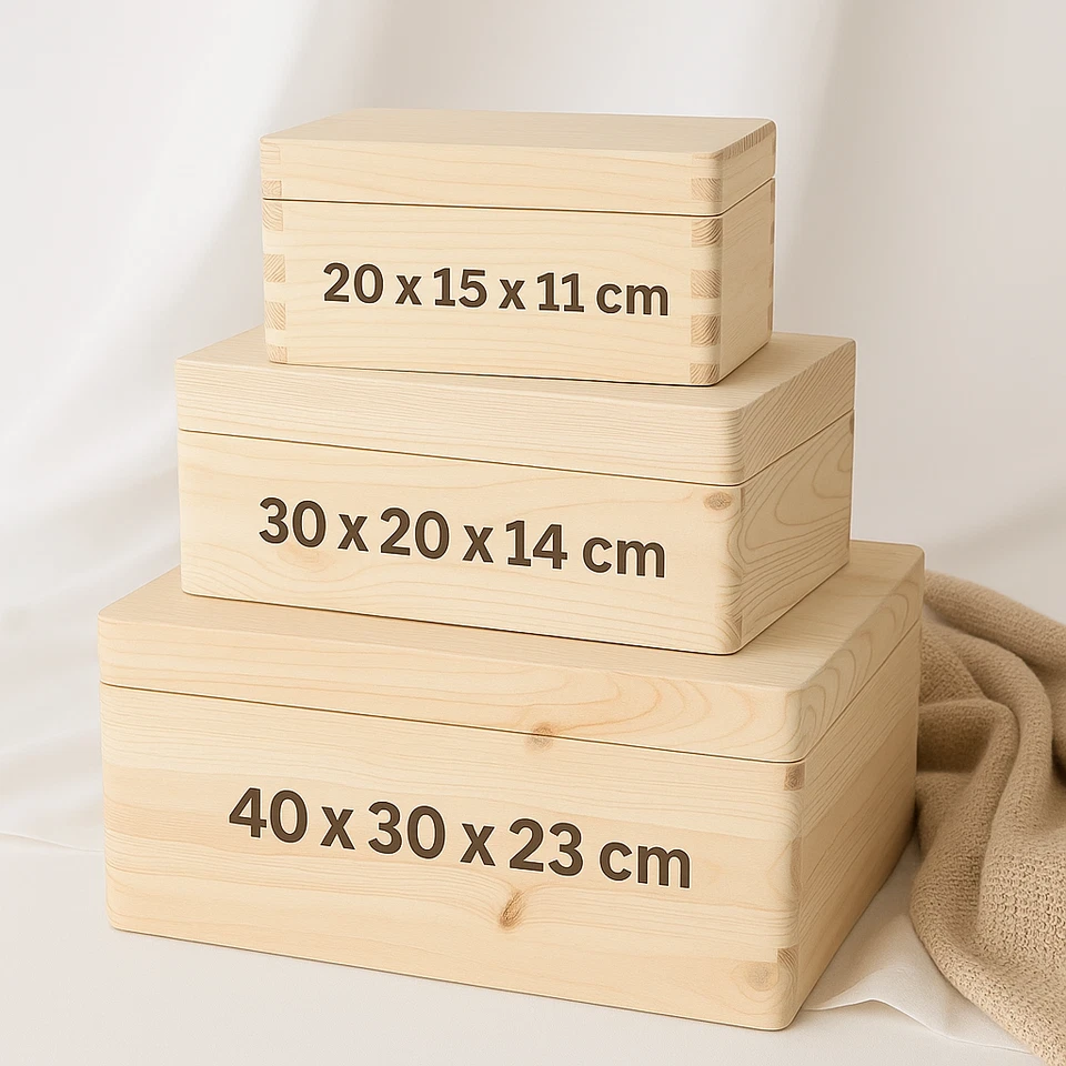 Erinnerungskiste Baby, Erinnerungsbox Baby, Kiste Geburt, Memory Box - Bild 4 von 4