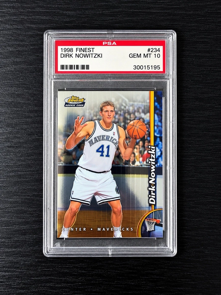 25+ Topps Finest Dirk Nowitzki 1998-99 #234 for sale | Updated Oct