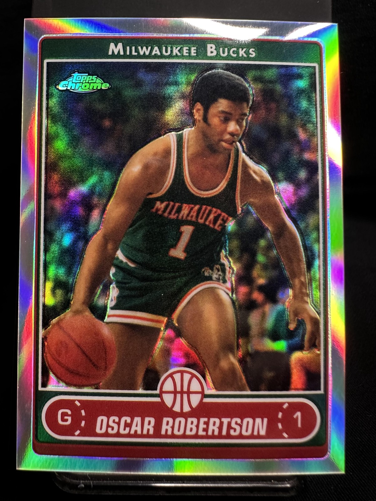 2006 Topps Chrome Oscar Robertson Refractor
