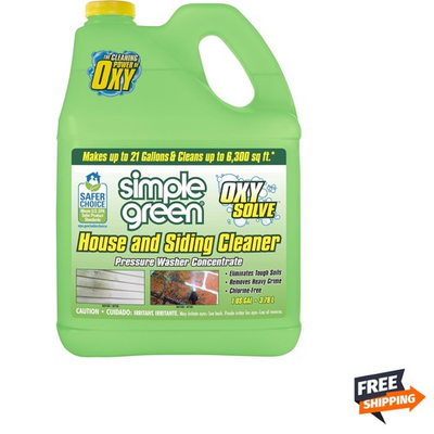 #ad Pressure Washer Cleaner Concentrate Non toxic House Siding Vinyl Aluminum Wood $60.95