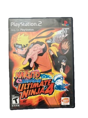 Naruto Shippuden Ultimate Ninja 4 PlayStation 2 PS2 Authentic Tested Working